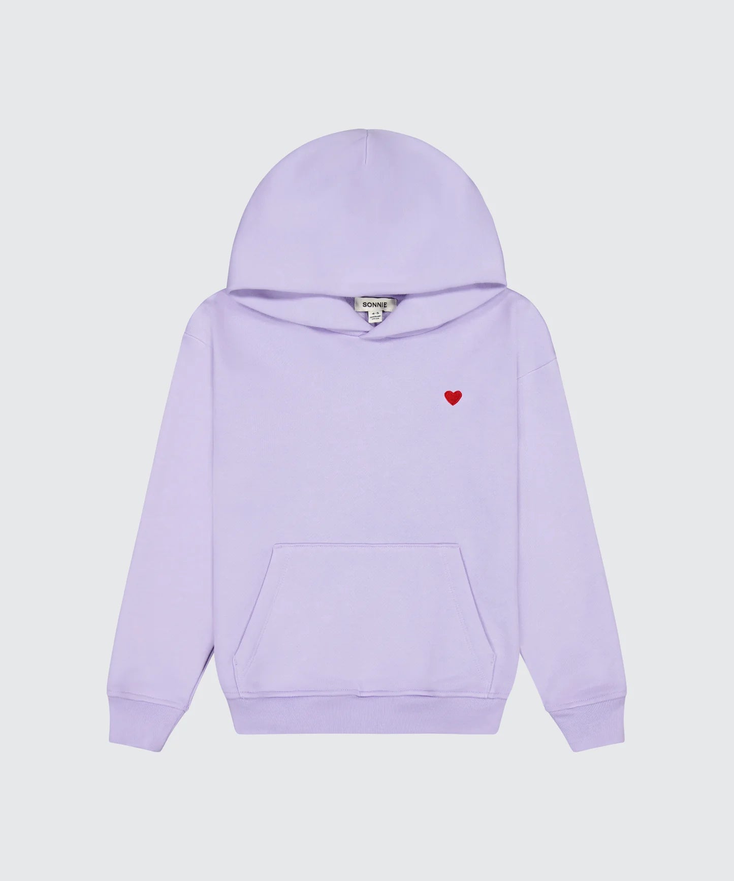 HEART HOODIE - VIOLET