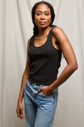 RAE TANK TOP - BLACK