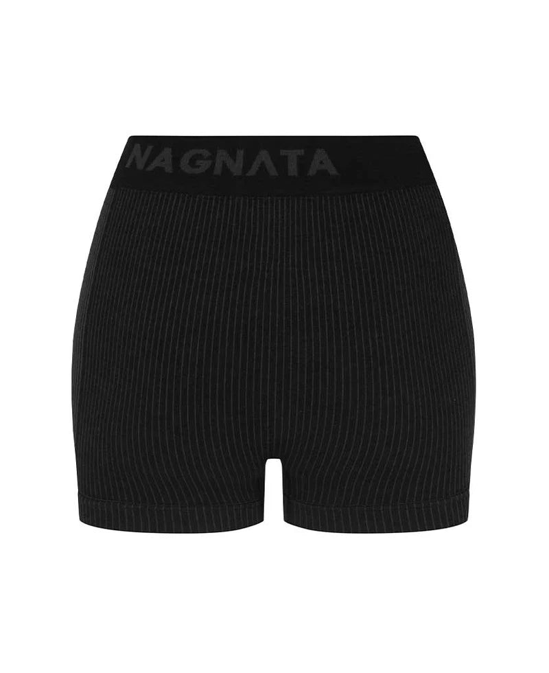 M19 CLASSIC MICRO WOOL MINI SHORT - OBSIDIAN