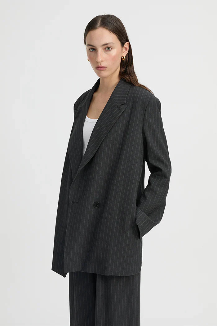 MARINA BLAZER - CHARCOAL