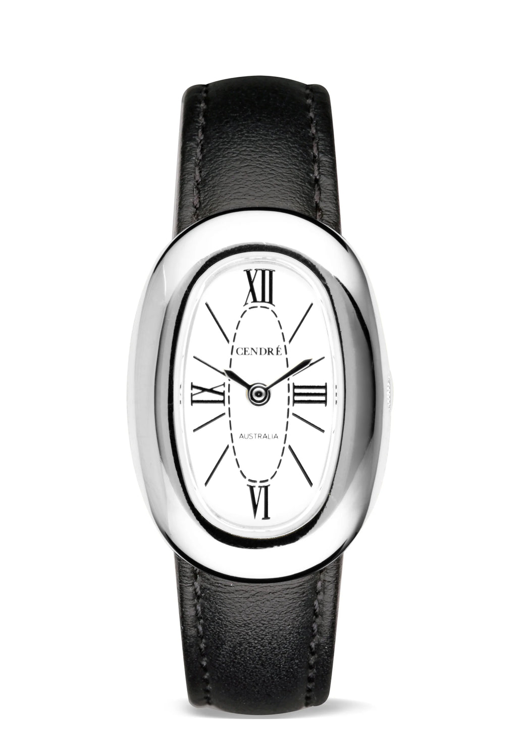 BRIDGETTE WATCH - SILVER/BLACK