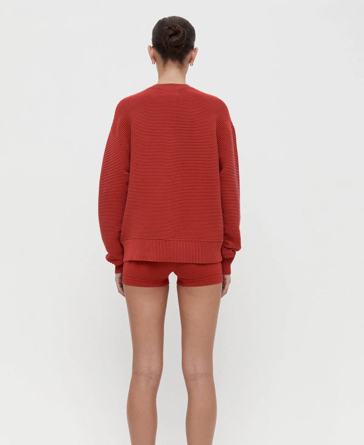 ORGANIC SONNY SWEATER 2.0 - CRIMSON