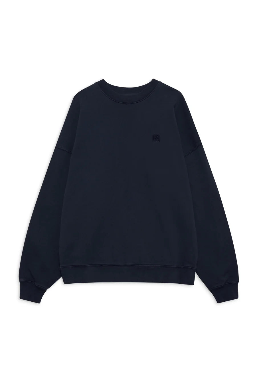 MILES SWEATSHIRT FRAMED MONOGRAM - WASHED NAVY