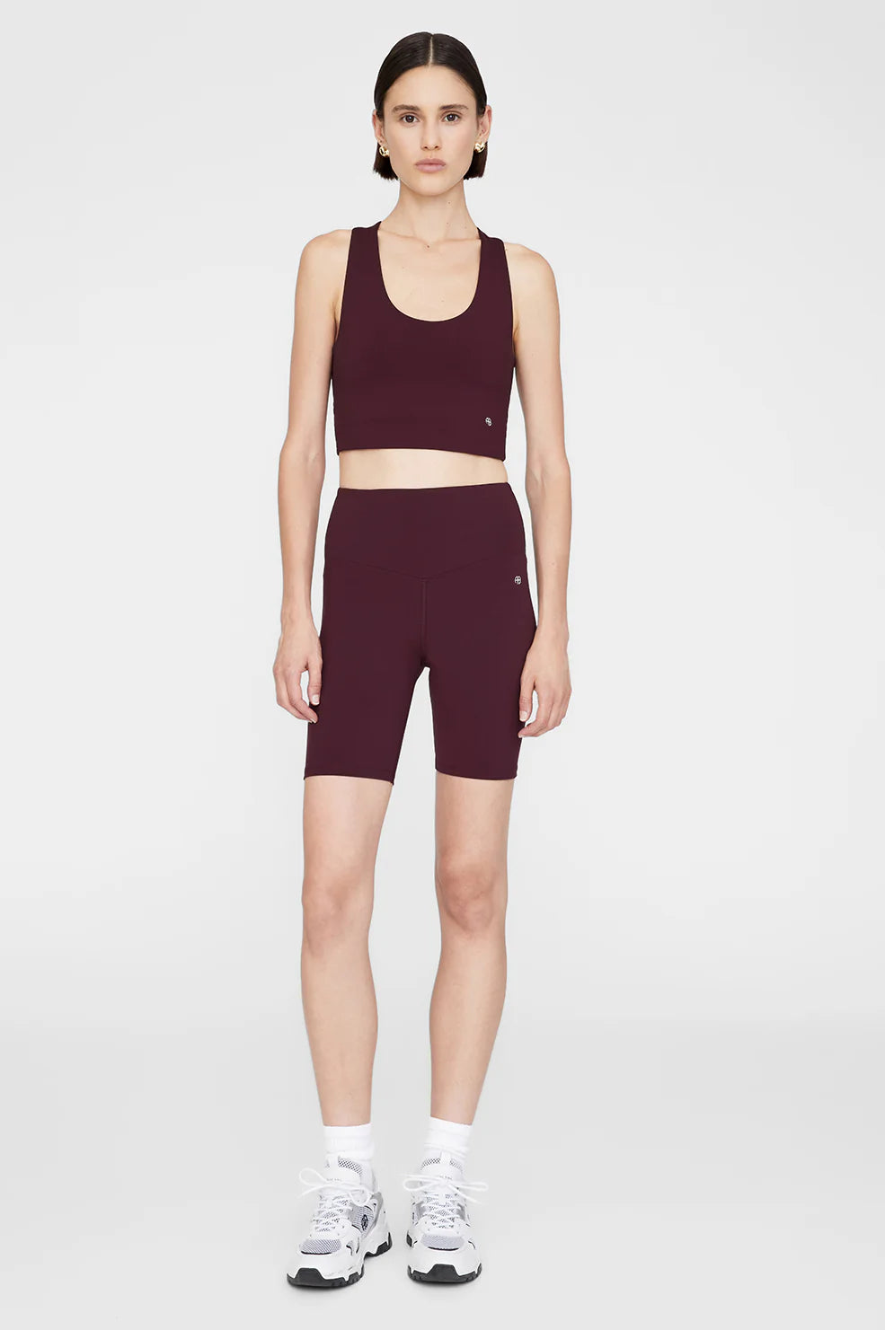 BLAKE BIKER SHORT - BORDEAUX