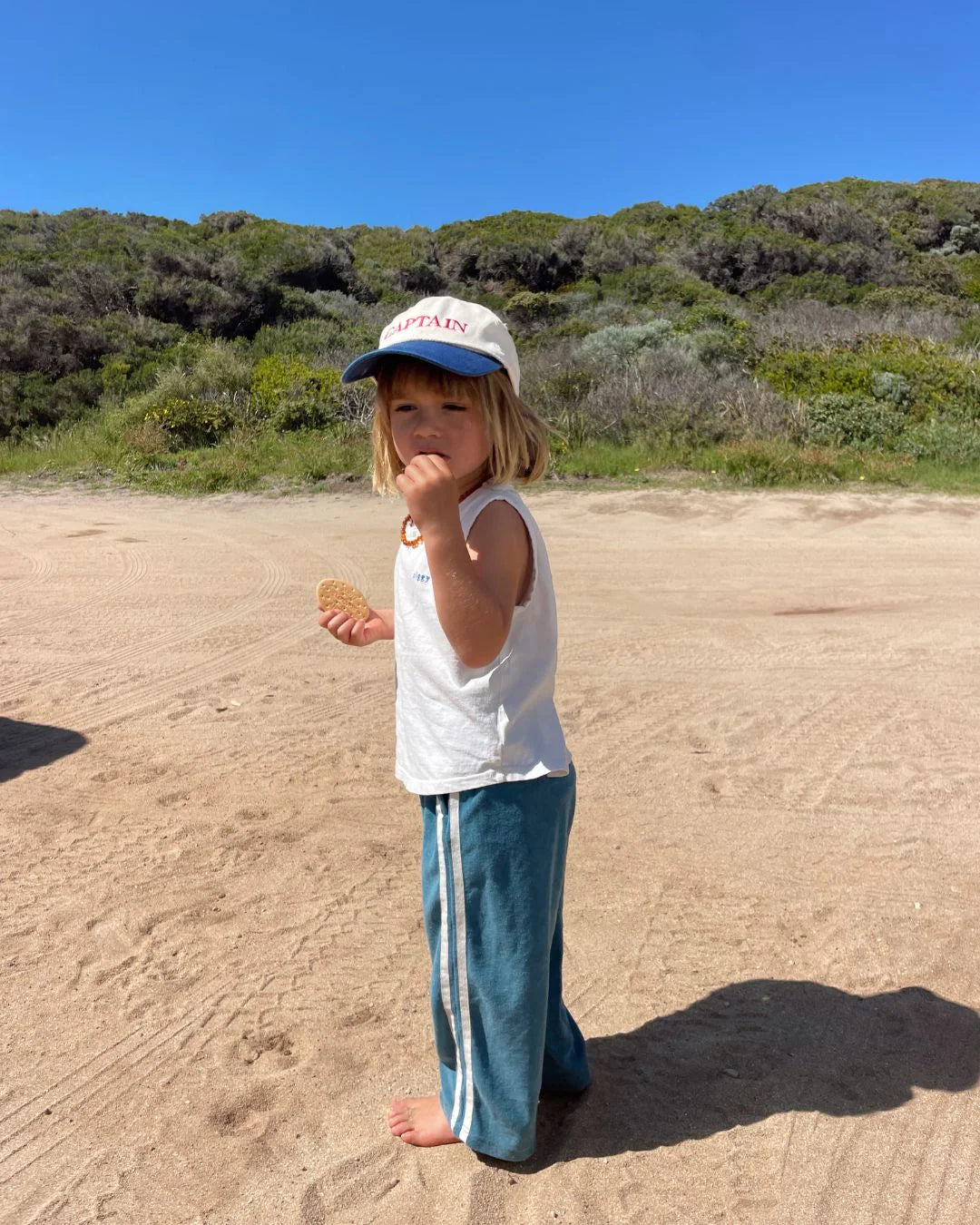 CAPTAIN CAP - SEA BLUE