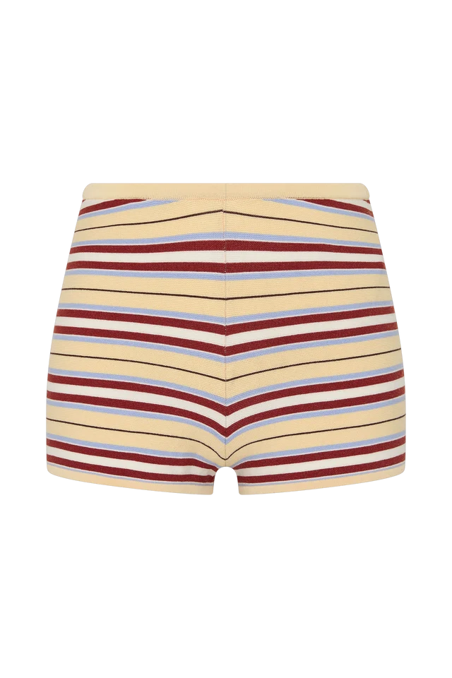 (PRE-ORDER) PLAYA MINI SHORT - CILA STRIPE BUTTER