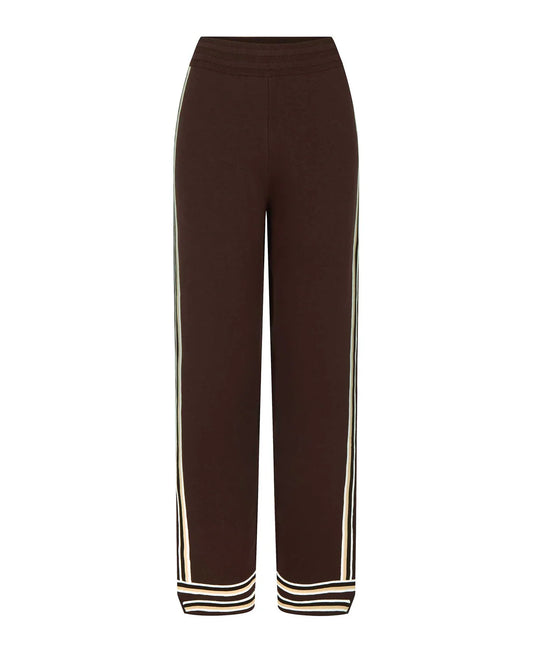 M19 ORGANIC MOTLEY TRACKPANT - ESPRESSO