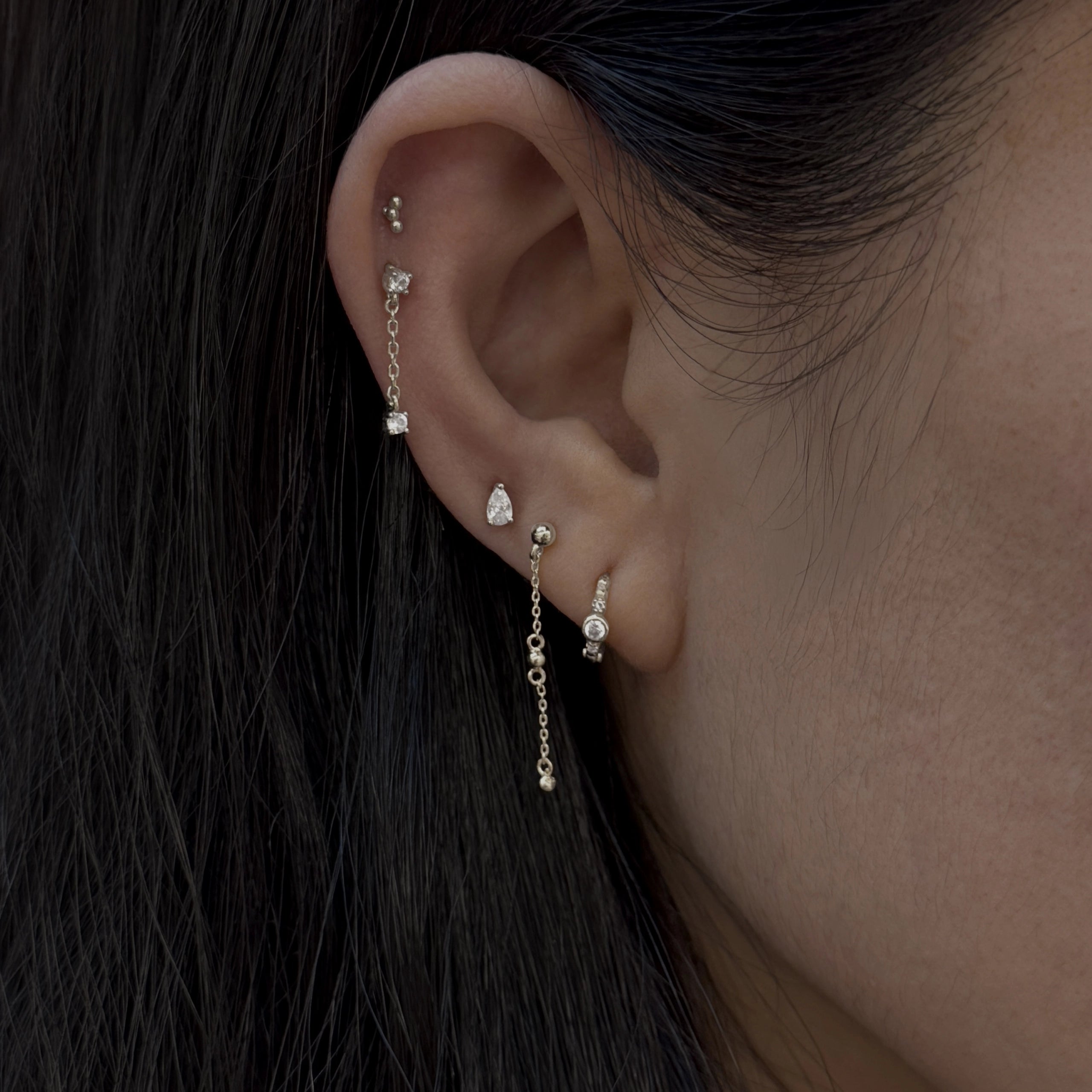 (IN STORE ONLY) MASHA FLATBACK - SILVER