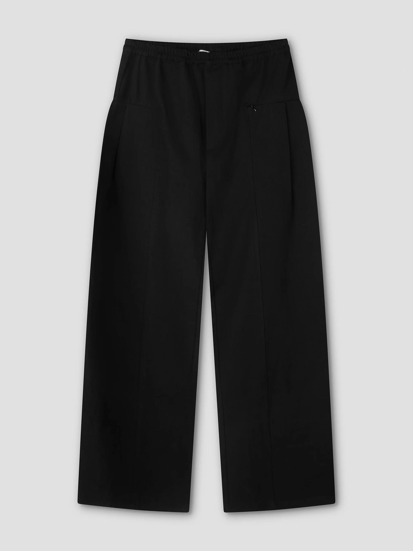 (PRE-ORDER) THE PLEAT PANT - BLACK