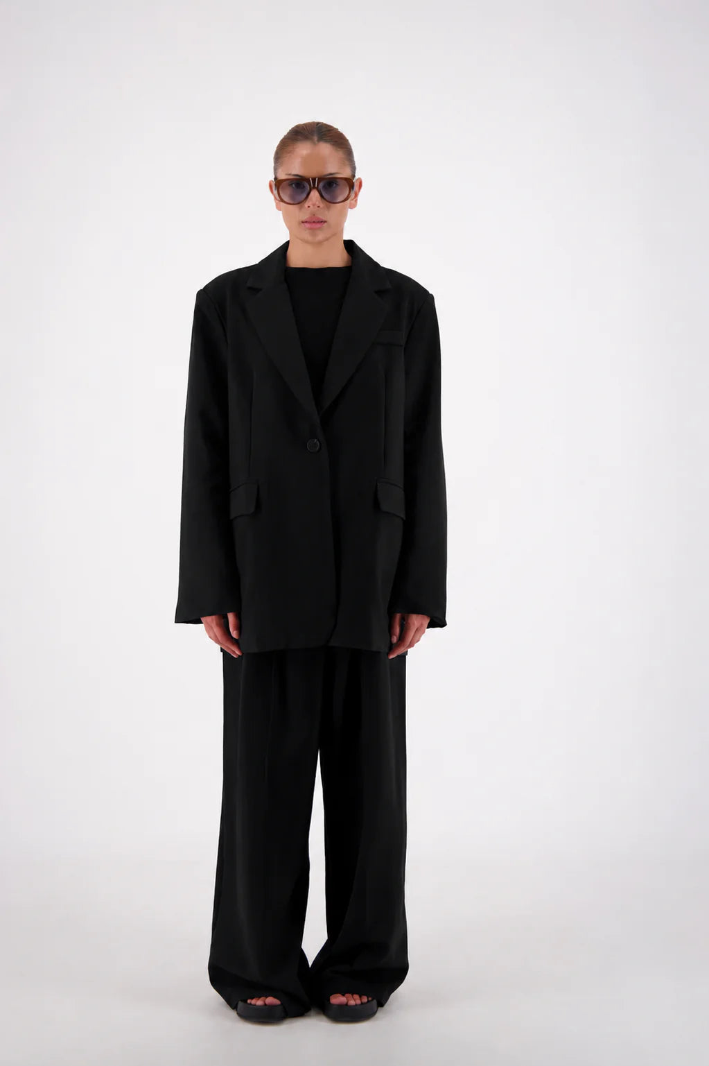 (PRE-ORDER) SABINE BLAZER - BLACK