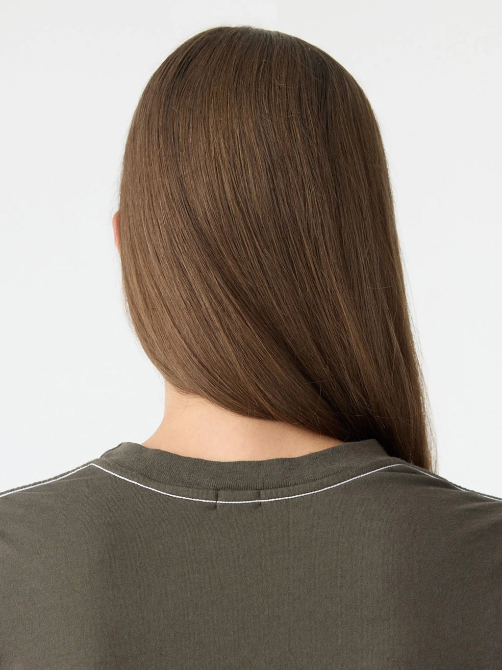 RAW EDGE BABY TEE - ASH