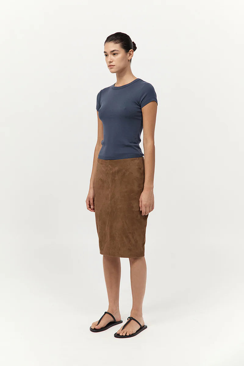 ORGANIC COTTON BABY TEE - STORM