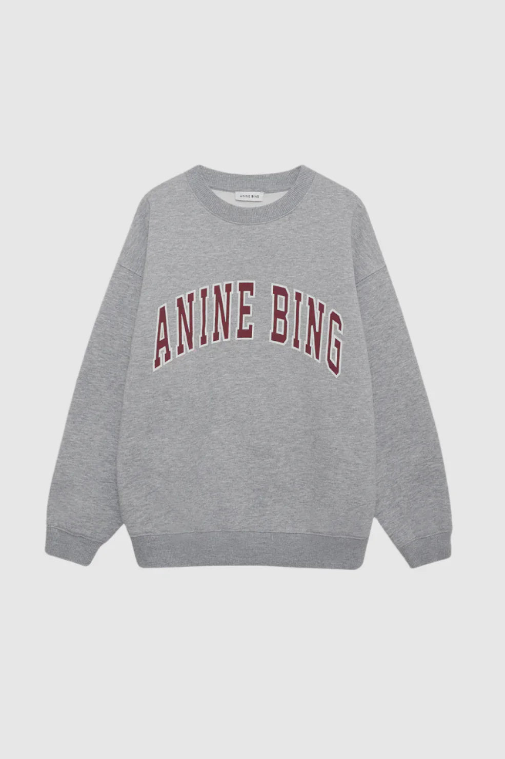 SPENCER SWEATSHIRT ANINE BING - HEATHER GREY