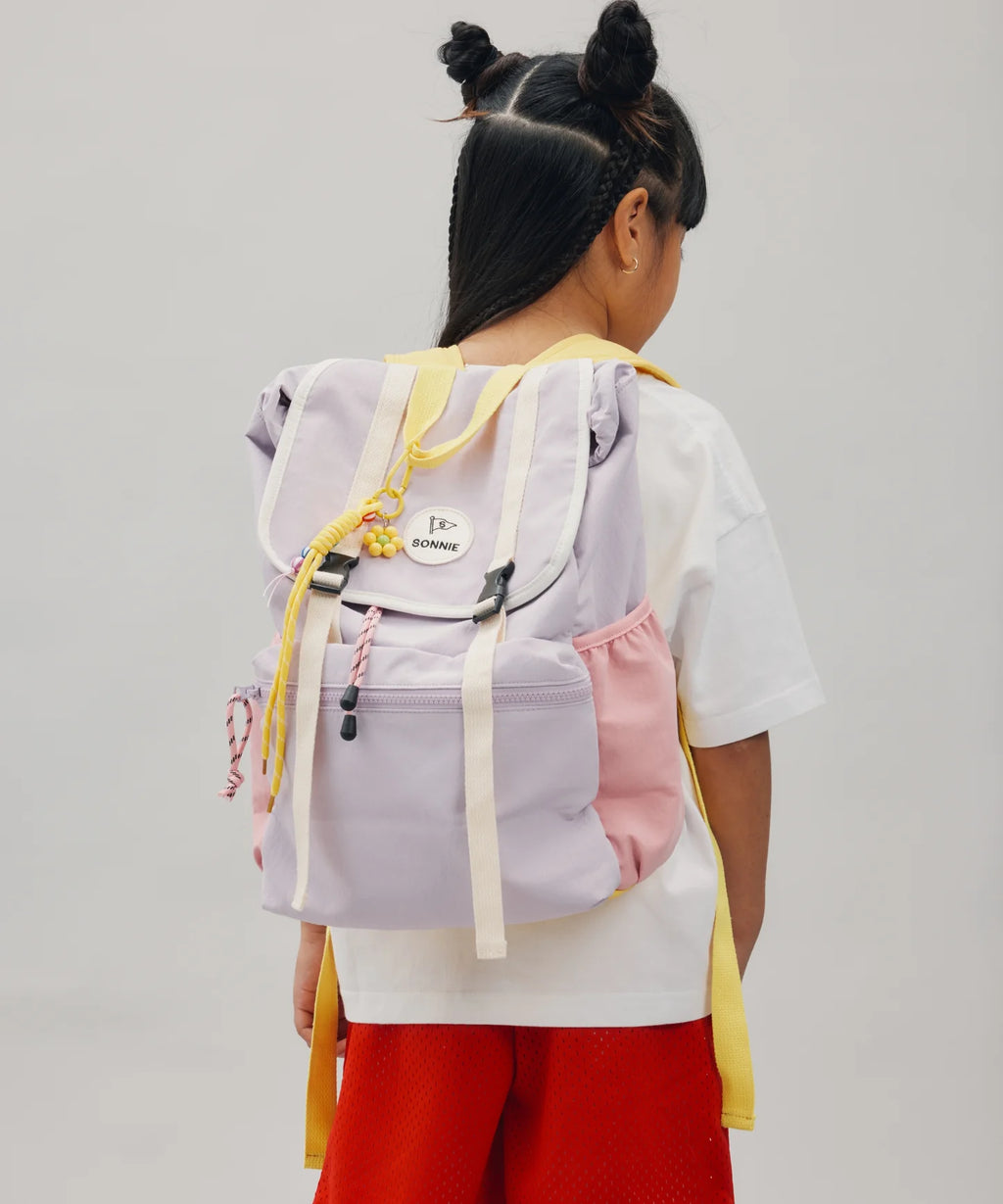 SCHOOL BAG - PINK/PURPLE