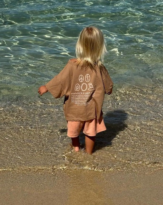 TIKI TERRY SHORT - GINGER