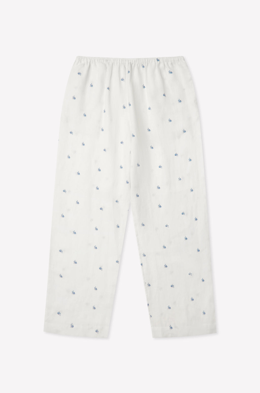 EASE TROUSER - FLORAL BLUE