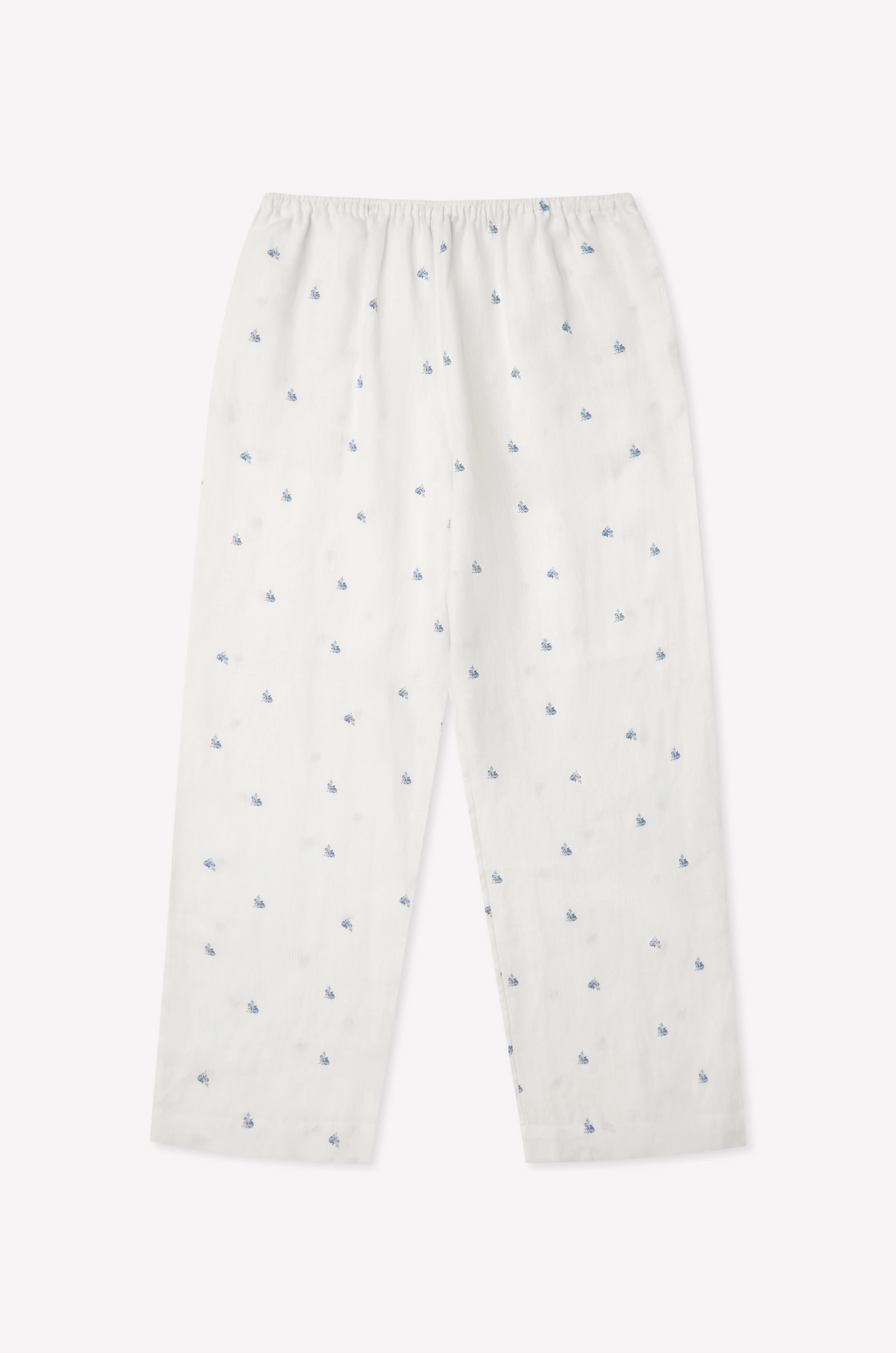 (PRE-ORDER) EASE TROUSER - FLORAL BLUE