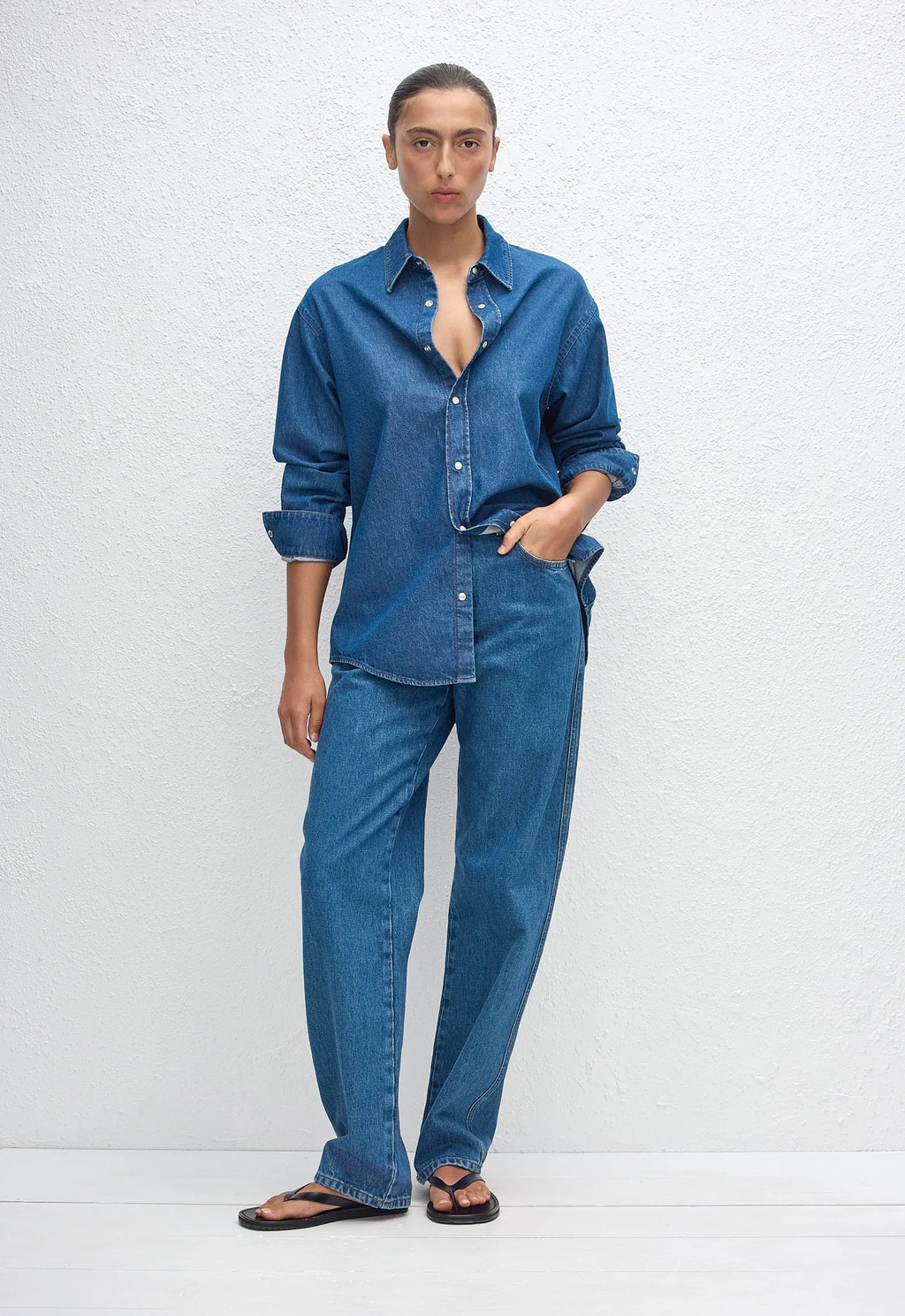 (PRE-ORDER) DENIM SHIRT - CLASSIC WASH