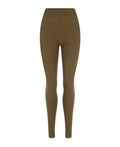 CLASSIC WOOL RIB LEGGING - HARVEST