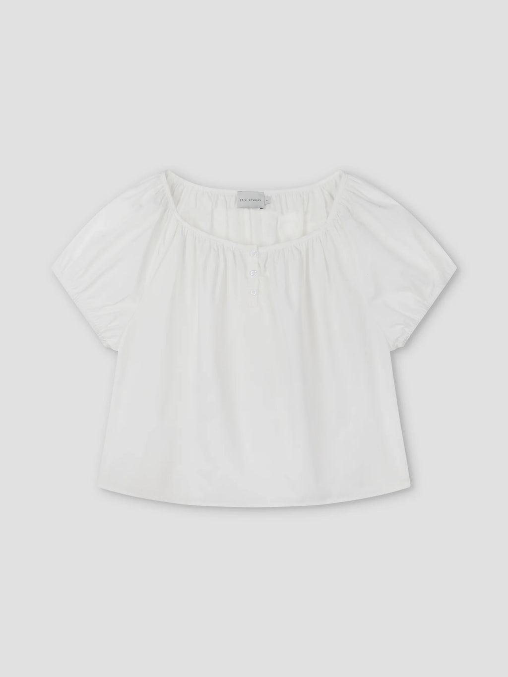 POPLIN T SHIRT - WHITE