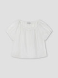 POPLIN T SHIRT - WHITE
