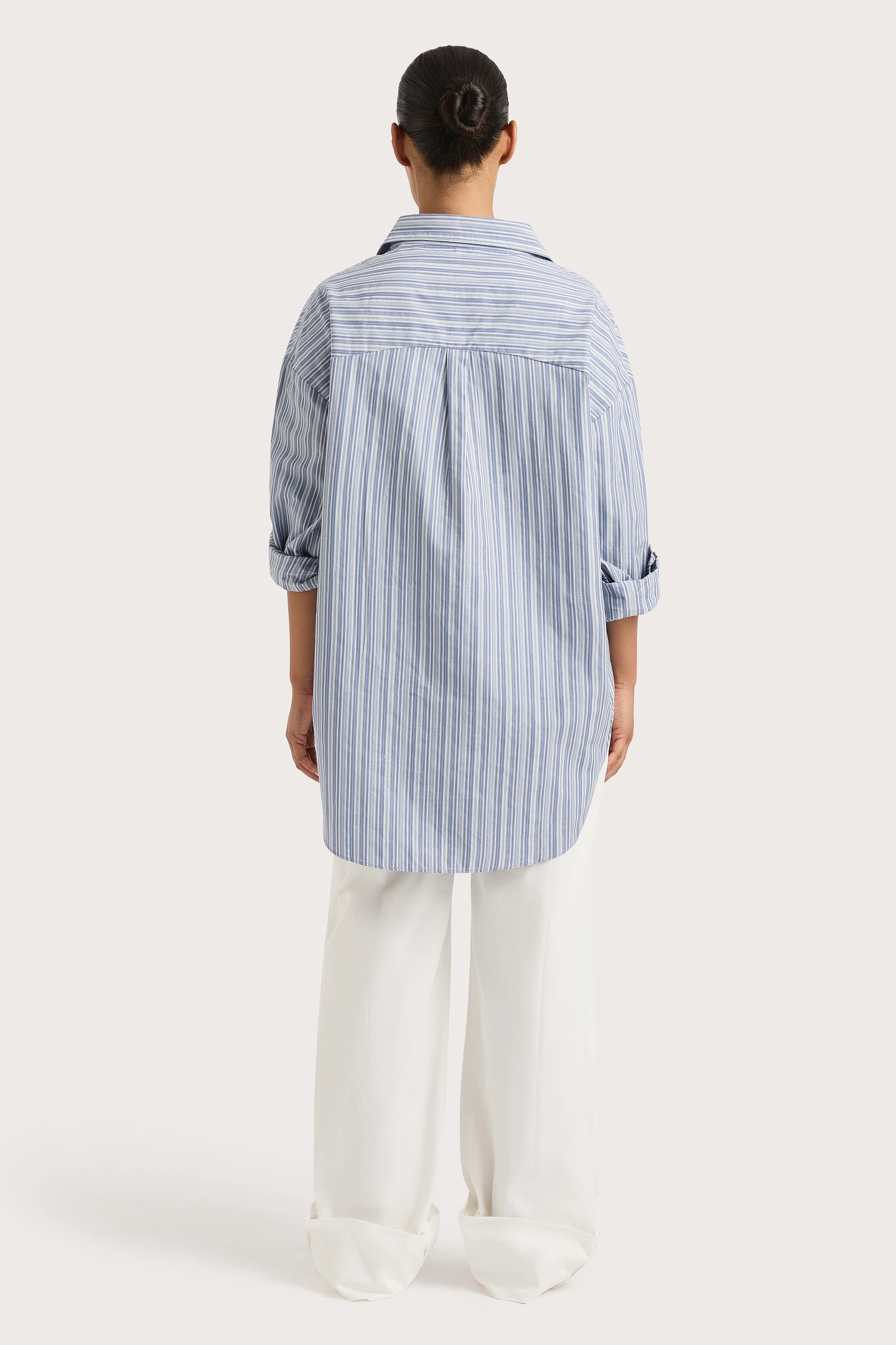 EN VAU SHIRT - BLUE STRIPE