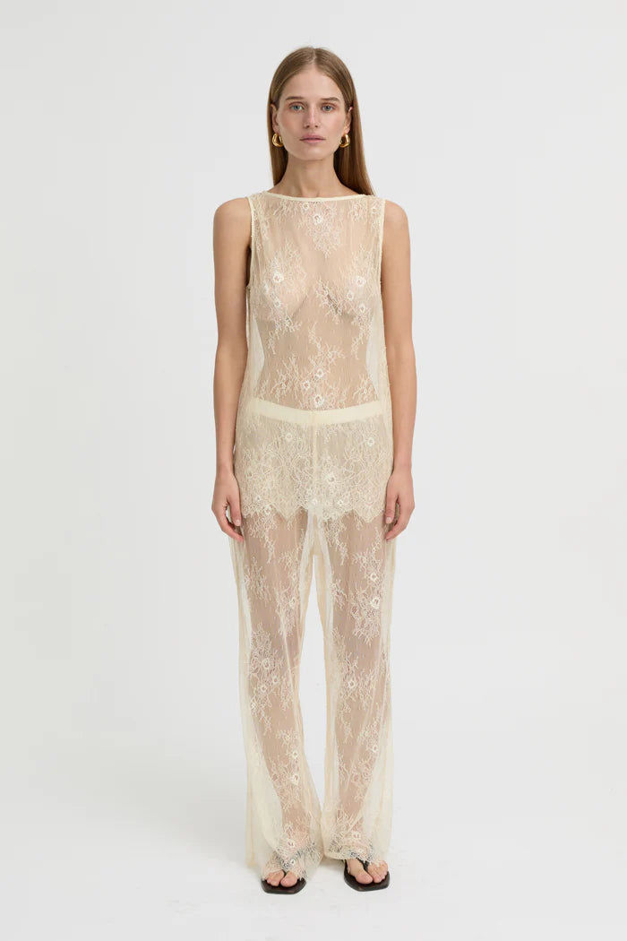 (PRE-ORDER) RIVEN PANT - CREAM