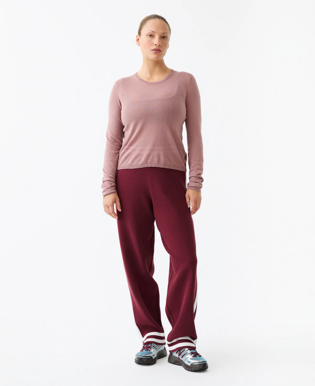 ORGANIC ROMEO TRACKPANT - MULBERRY
