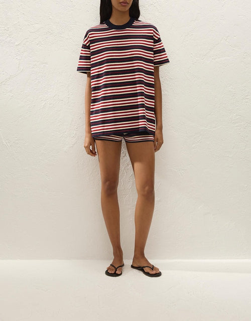 (PRE-ORDER) LE PAZ TOP - CILA STRIPE NAVY