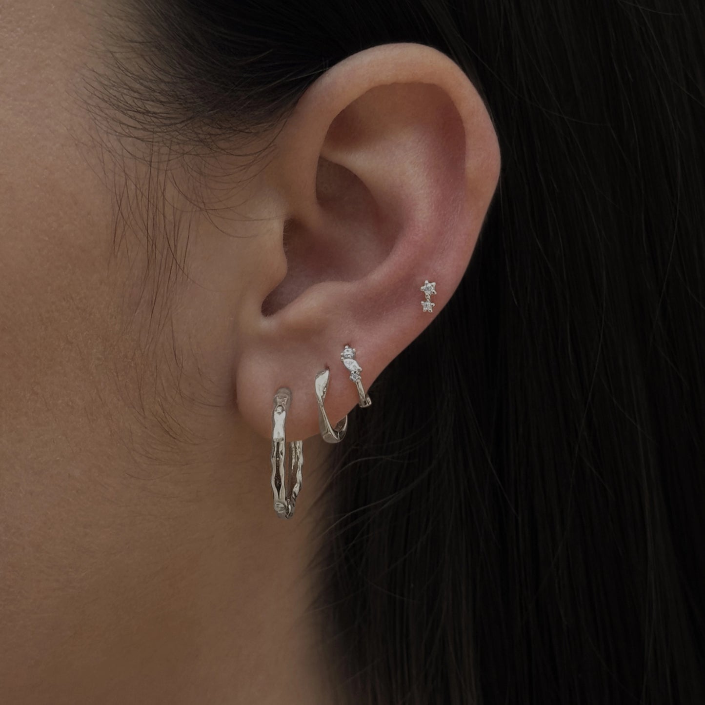 AMI FLATBACK - SILVER (EXCLUSIVELY SOLD IN STORE ONLY)