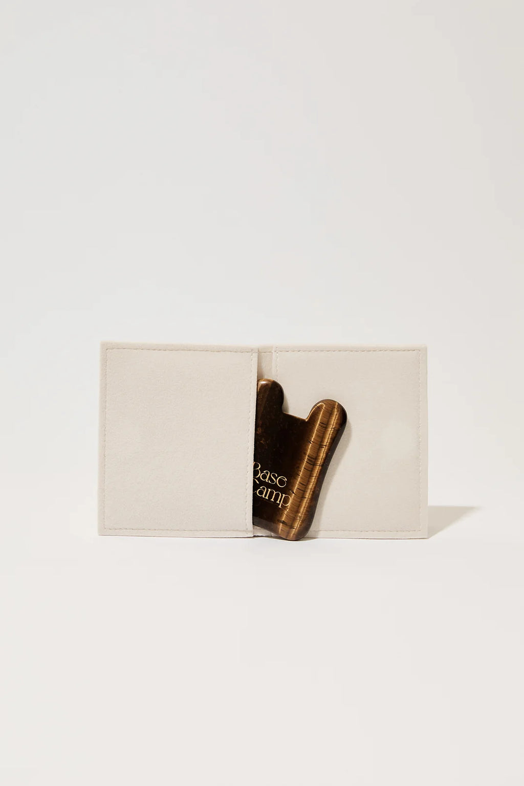TIGERS EYE GUA SHA LIFTING TOOL