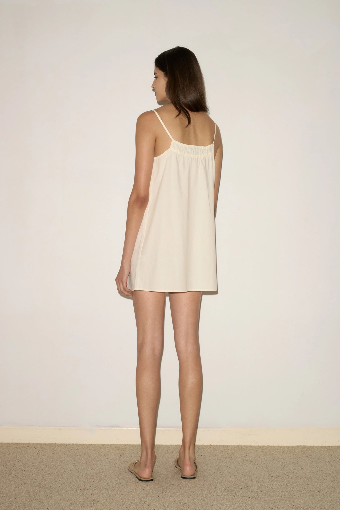 LIGHT DRESS - BUTTER WHITE