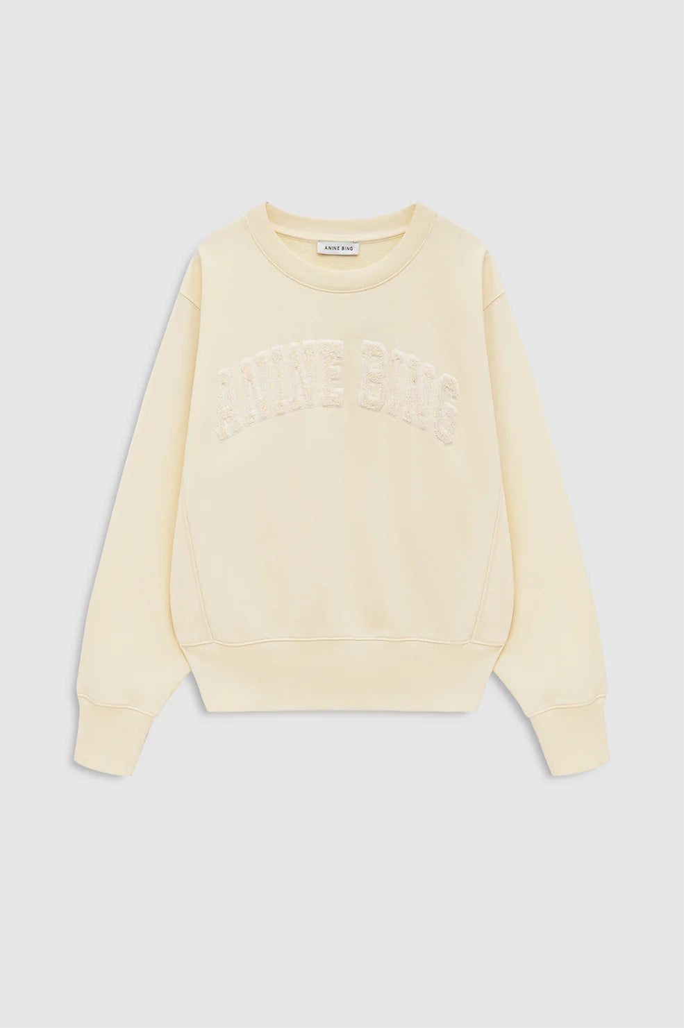 HARRY SHRUNKEN SWEATSHIRT - BUTTER YELLOW