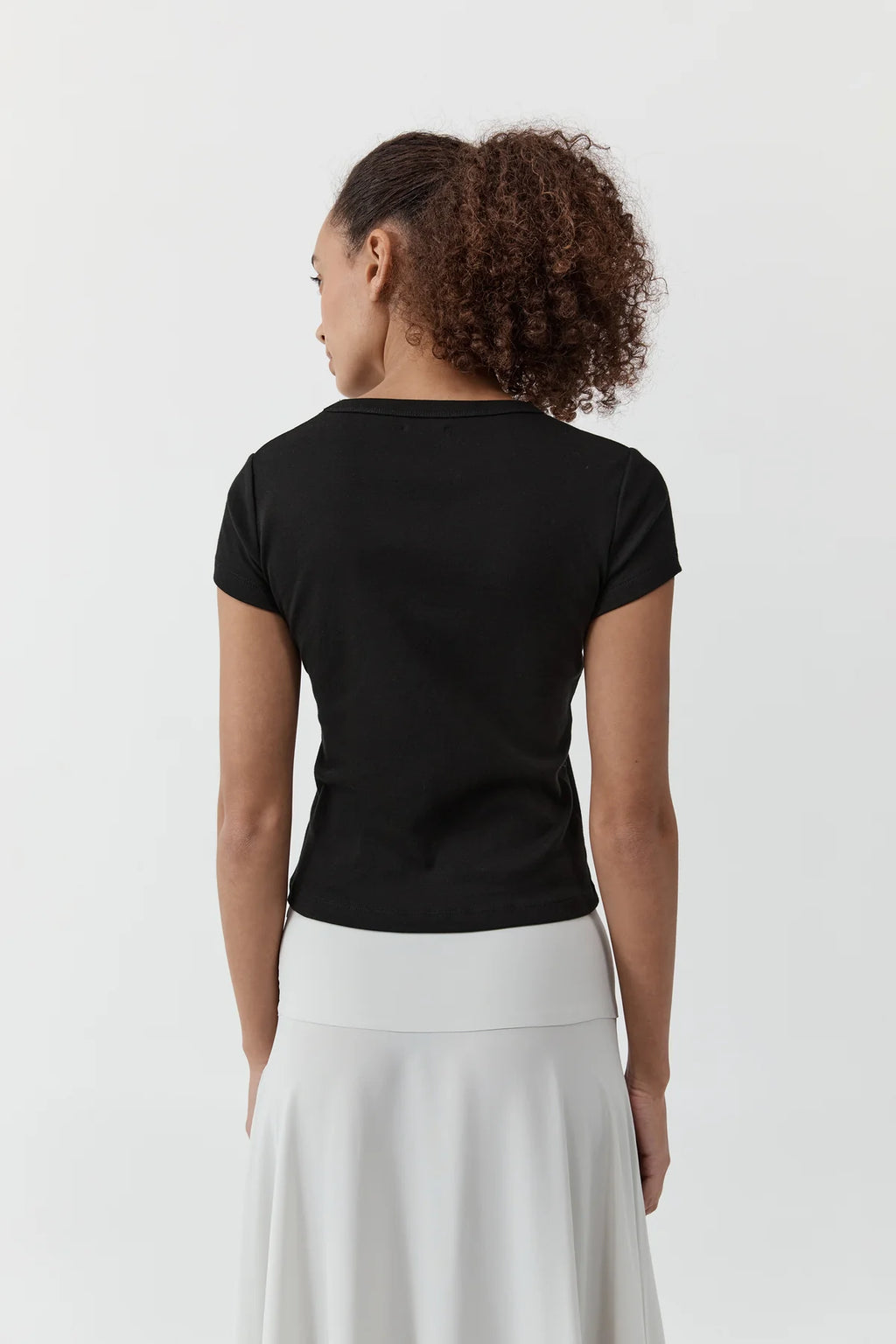 ORGANIC COTTON BABY TEE - BLACK