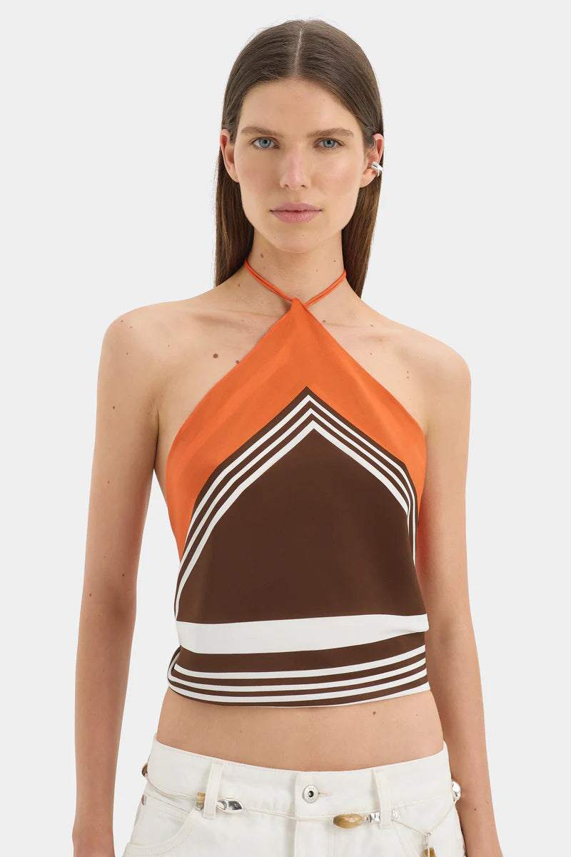 (PRE-ORDER) DESTINO SCARF - PACHA STRIPE