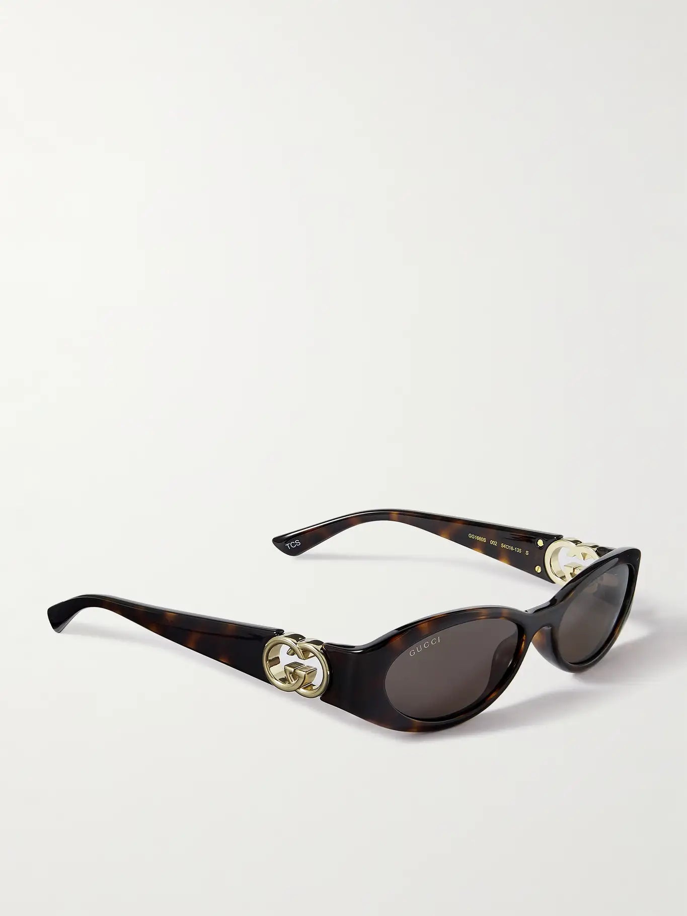 GUCCI OVAL SUNGLASSES GG1660S002 - HAVANA