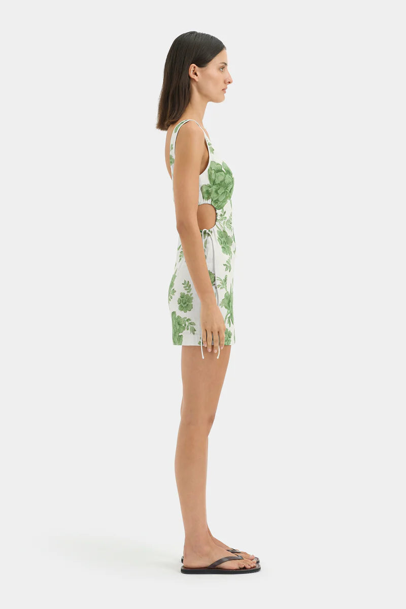 GARDELLA CUT OUT MINI DRESS - FRISA PRINT