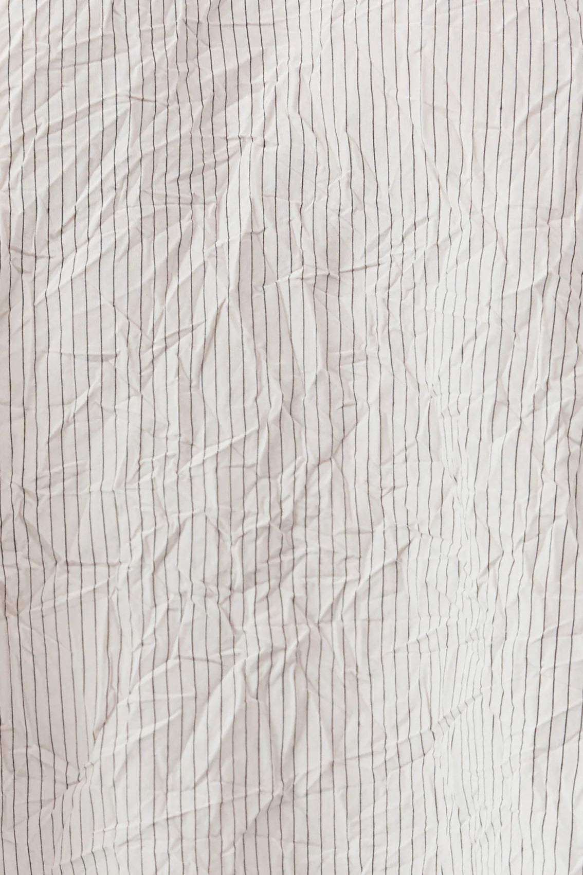 RELAXED CRUSHED PANT - PETITE PINSTRIPE