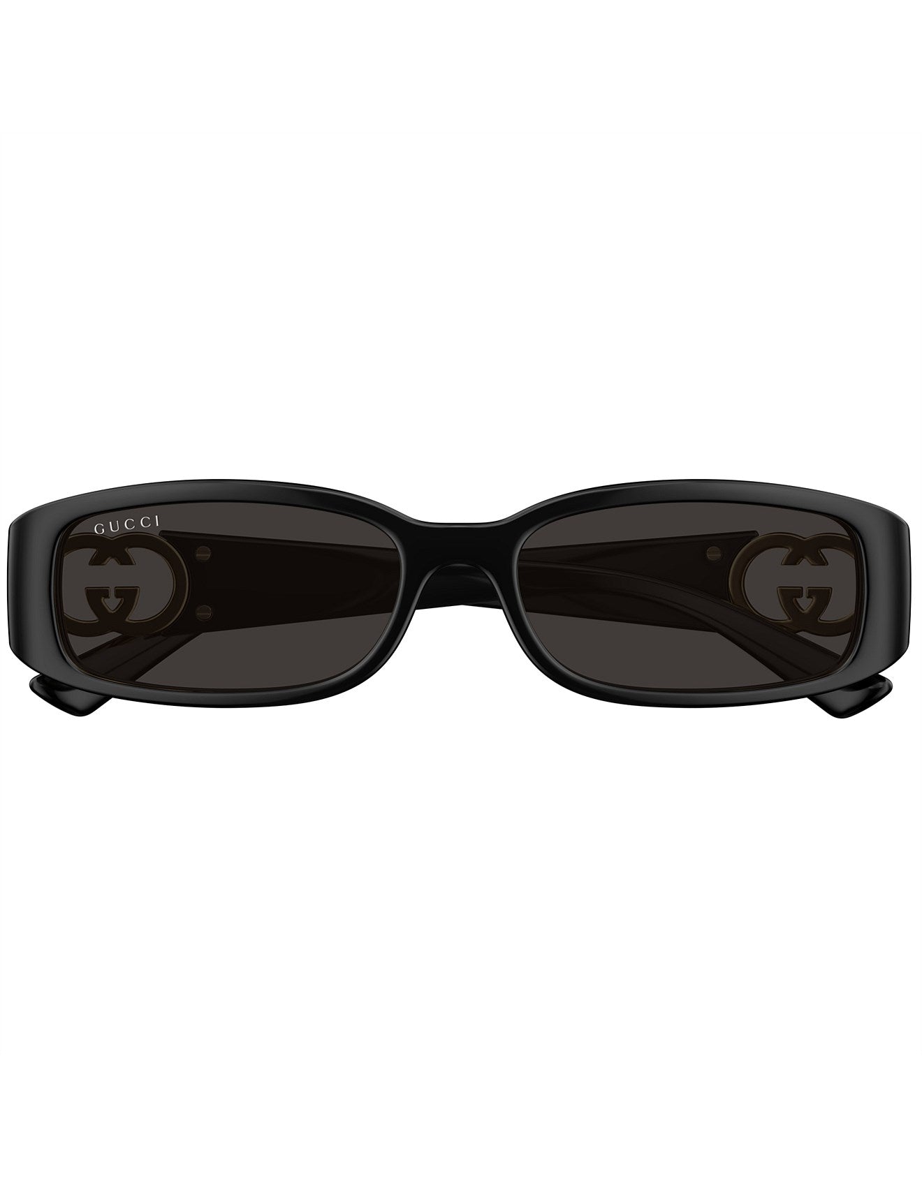 GUCCI RECTANGLE SUNGLASSES GG1661S001 - BLACK