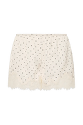 (PRE-ORDER) MARISOL SHORT - POLA DOT ANTIQUE WHITE