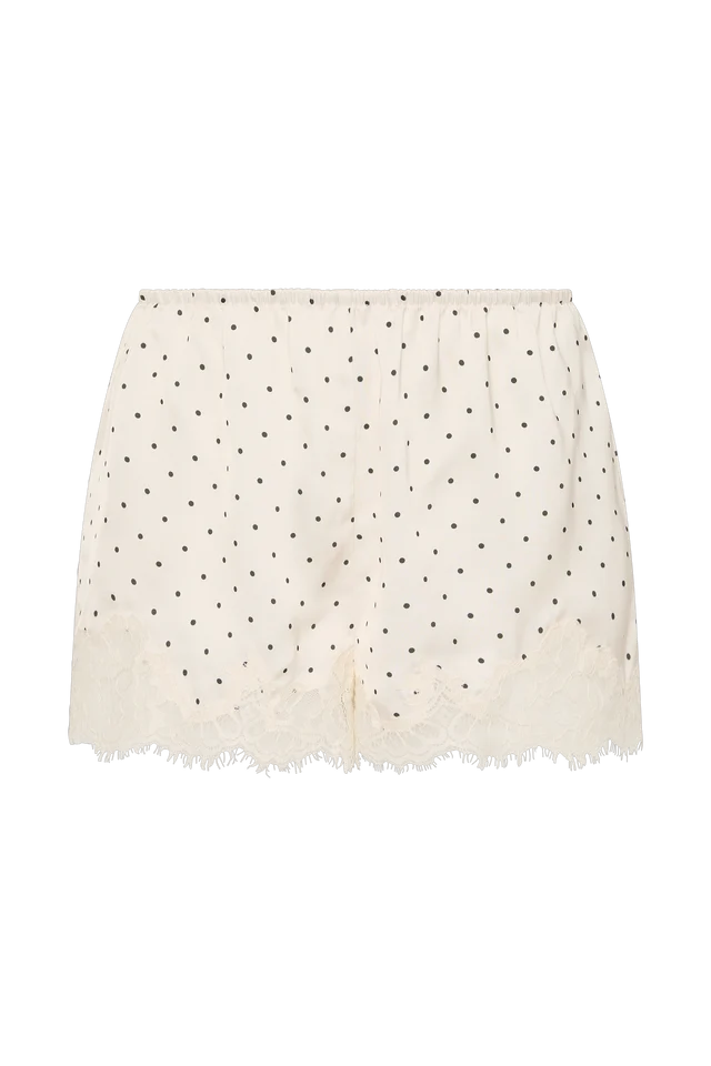 (PRE-ORDER) MARISOL SHORT - POLA DOT ANTIQUE WHITE