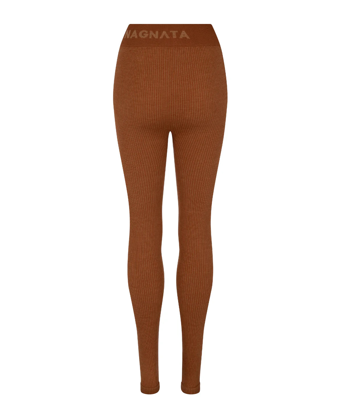 CLASSIC WOOL RIB LEGGING - SPICE