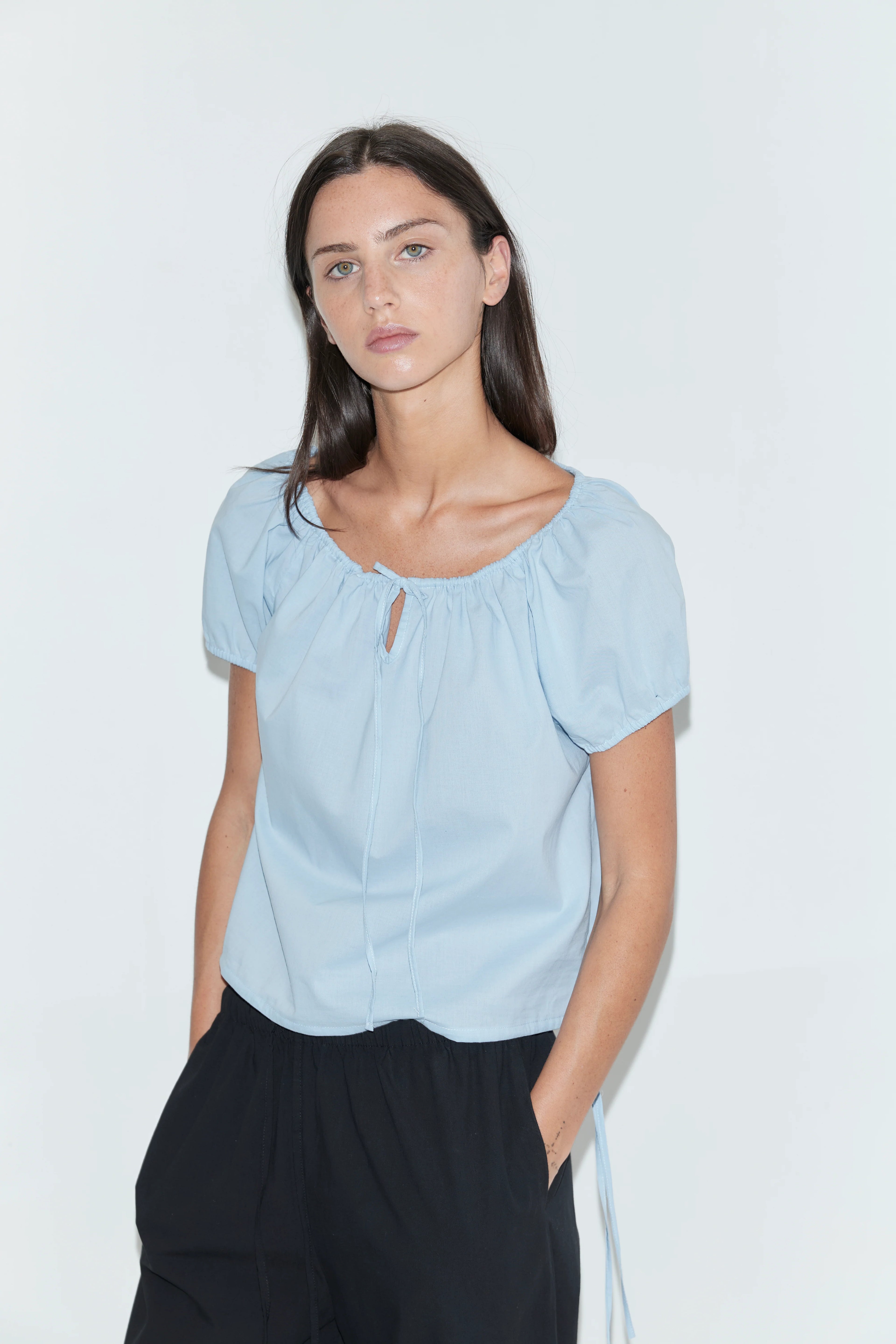 (PRE-ORDER) TIE TOP - BLUE