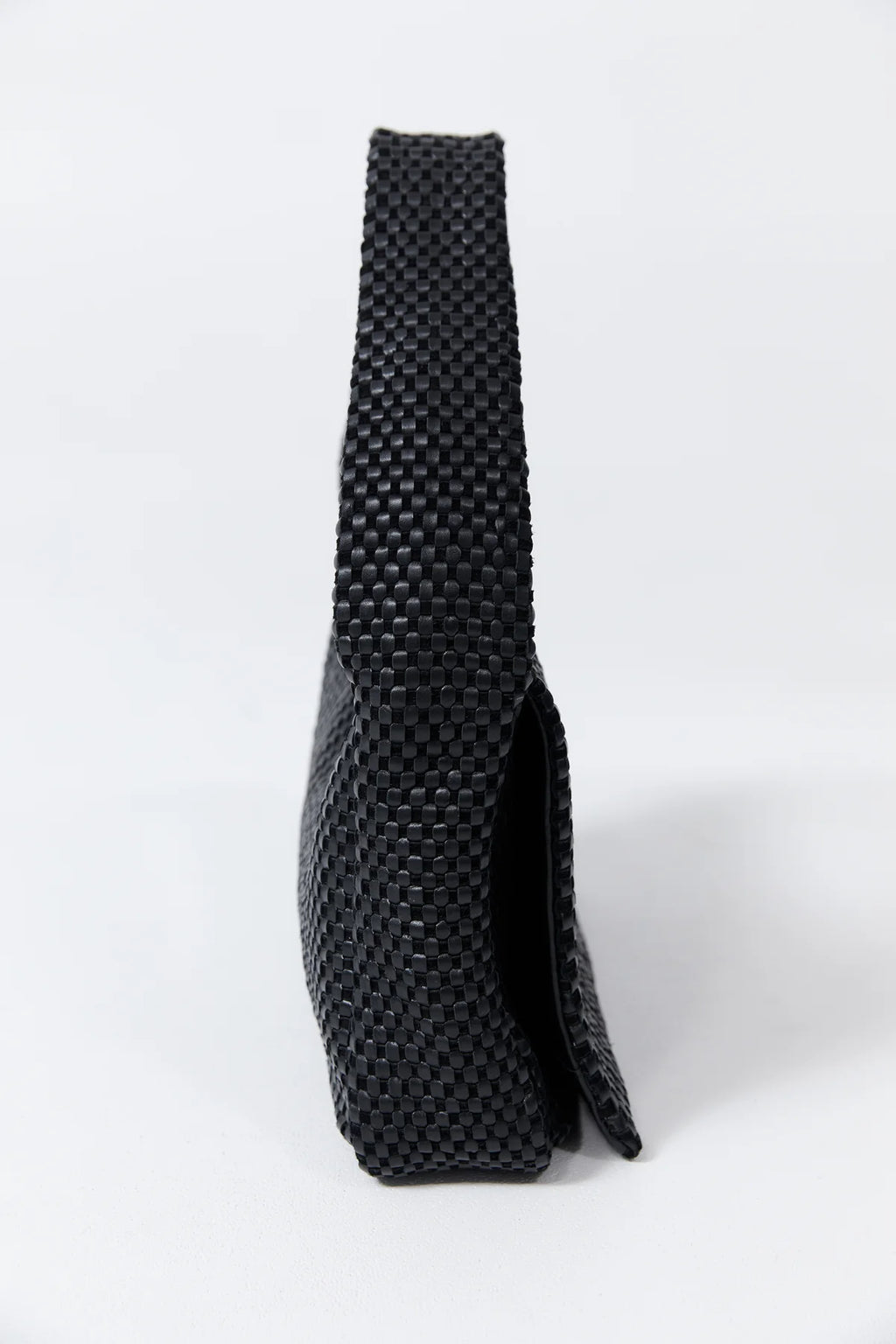 LATTICE EVERYDAY SATCHEL - BLACK