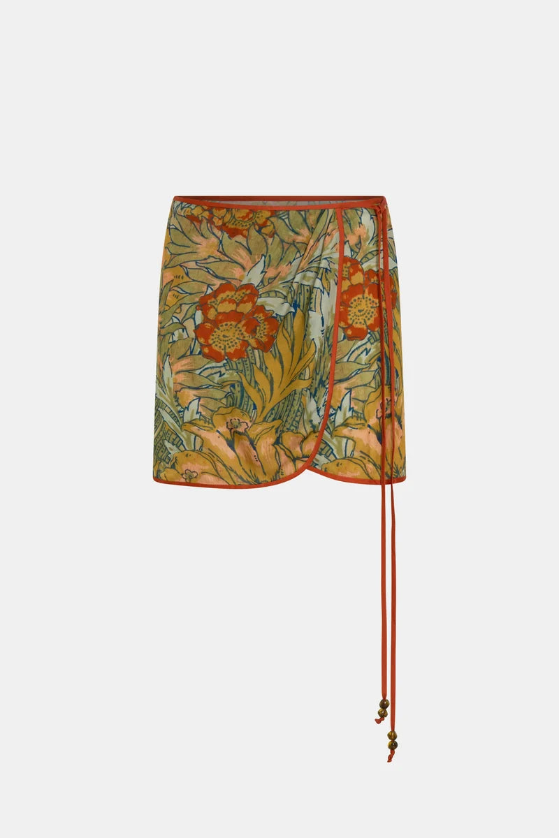 (PRE-ORDER) ELIANA MINI SARONG - ALIERA FLORAL MINT
