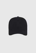 JEREMY BASEBALL CAP FRAMED MONOGRAM - BLACK