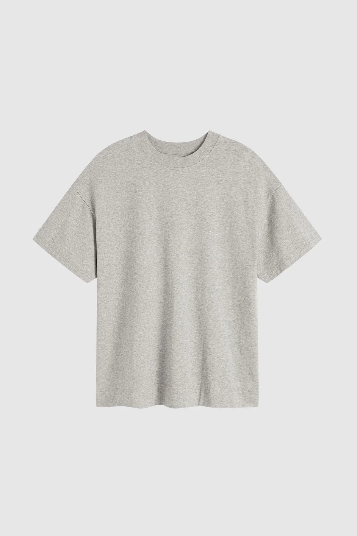 HOMME TEE - LIGHT GREY MARLE