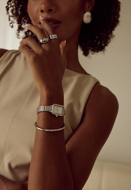MASON WATCH - WHITE SILVER