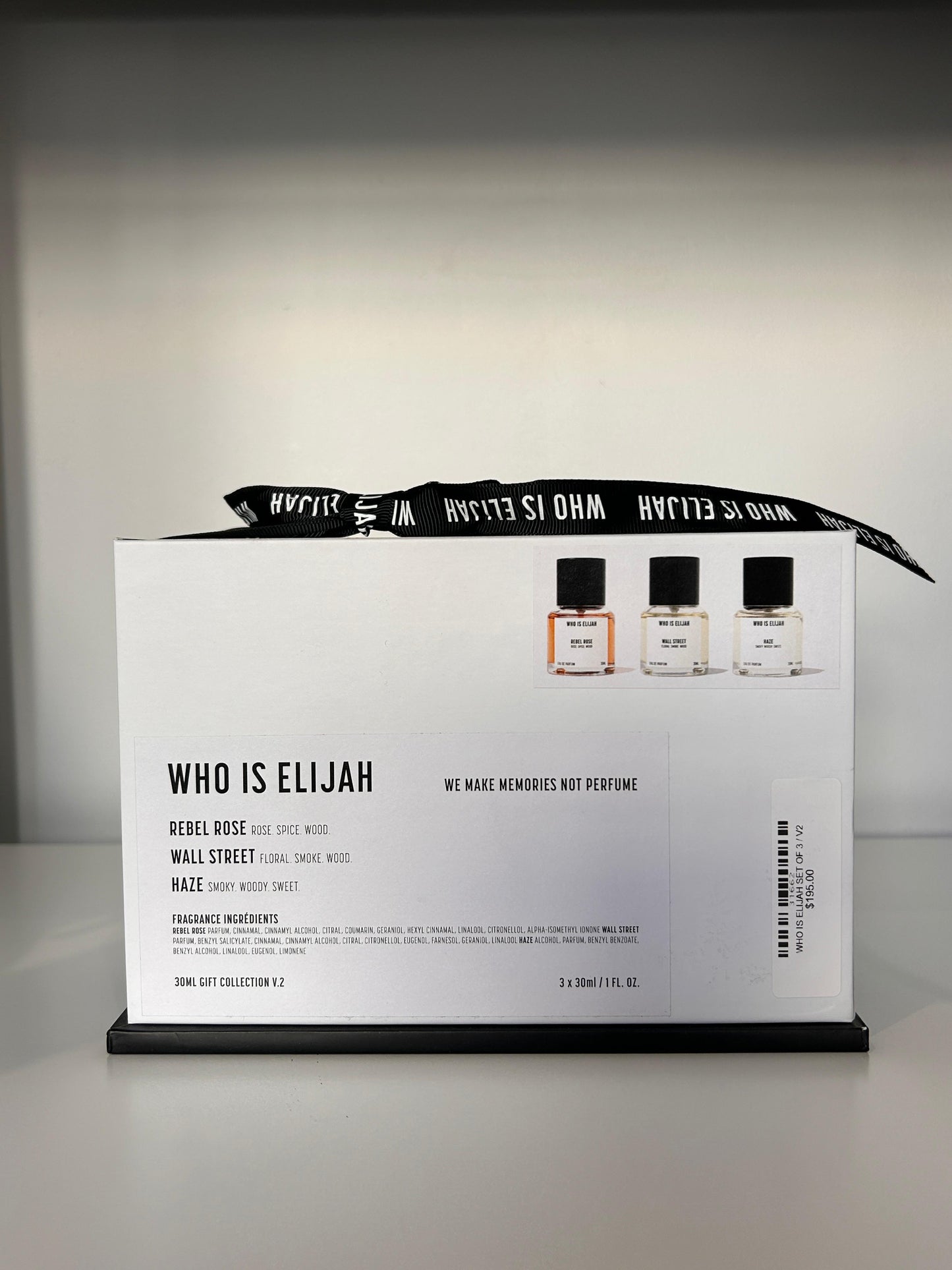 WHO IS ELIJAH GIFT SET V2 - 3X 30ML