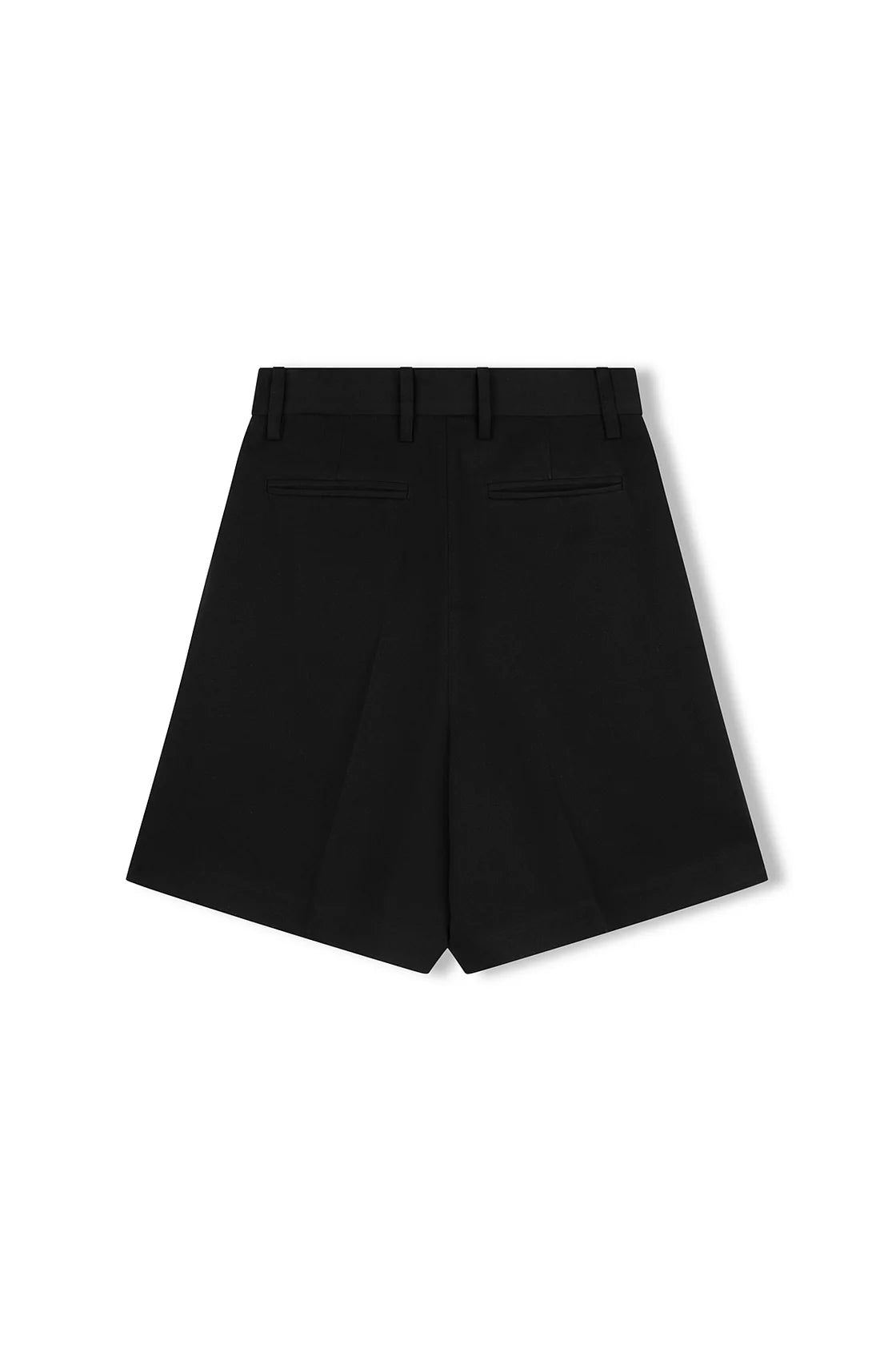 RECYCLED TAILORED SHORT - BLACK